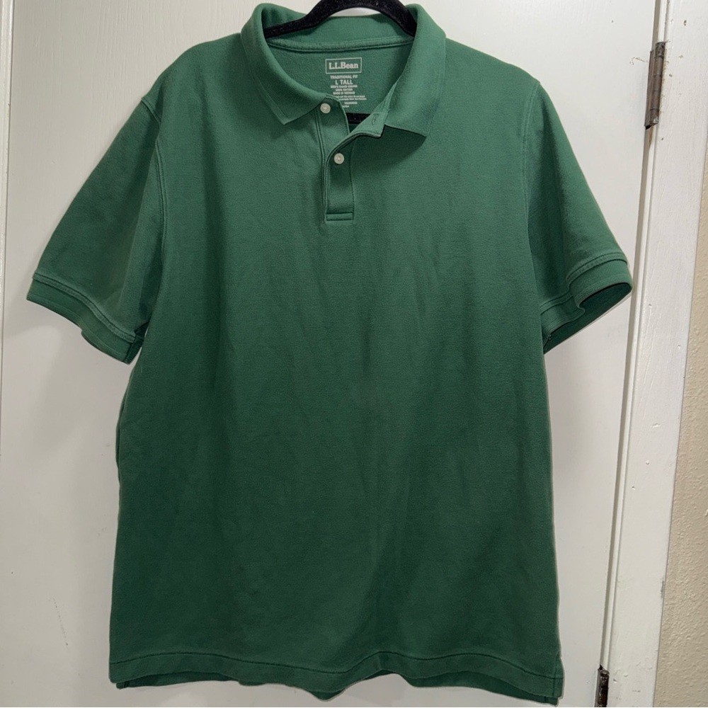 L.L. Bean Men's Polo in Forest Green